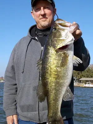 Wayne with a nice LBJ bass