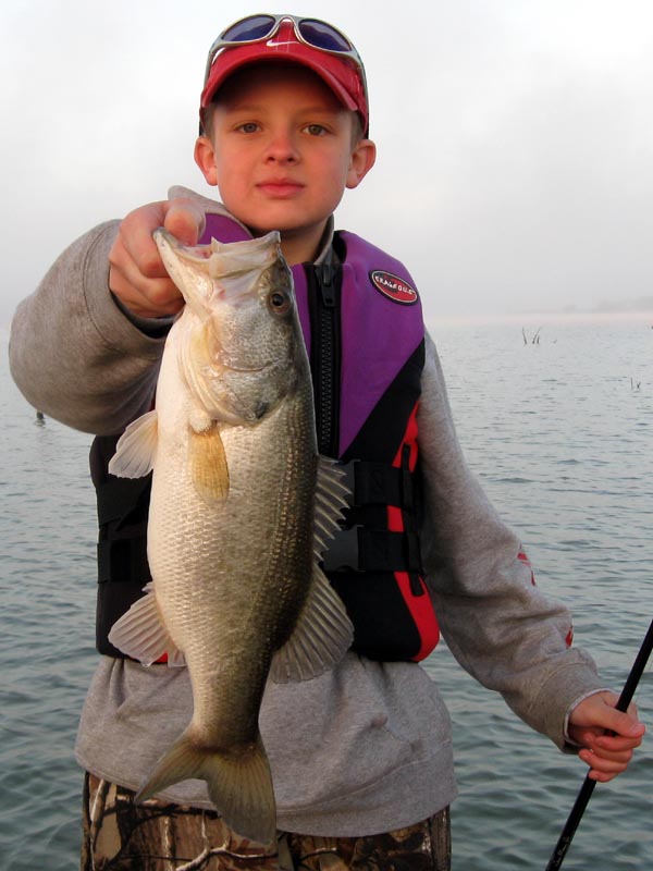 Daniel started out with some fun on Choke Canyon