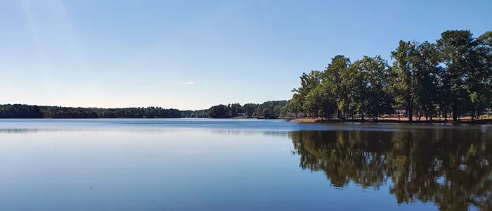 Fayette County bass fishing with Texas Hawgs