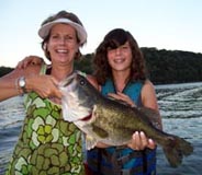Trophy largemouth bass caught on Lake Austin