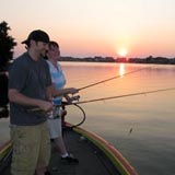 Largemouth bass caught flipping docks on Lake LBJ