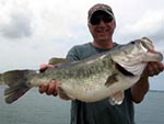 Trophy bass caught on Lake O.H. Ivie with Texas Hawgs